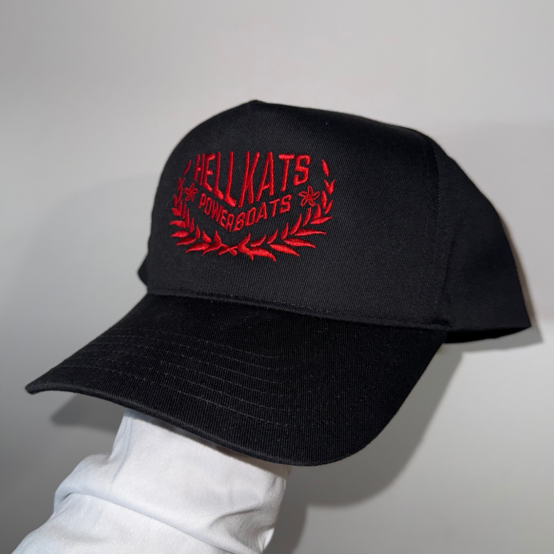 Baseball Cap - Black/Red