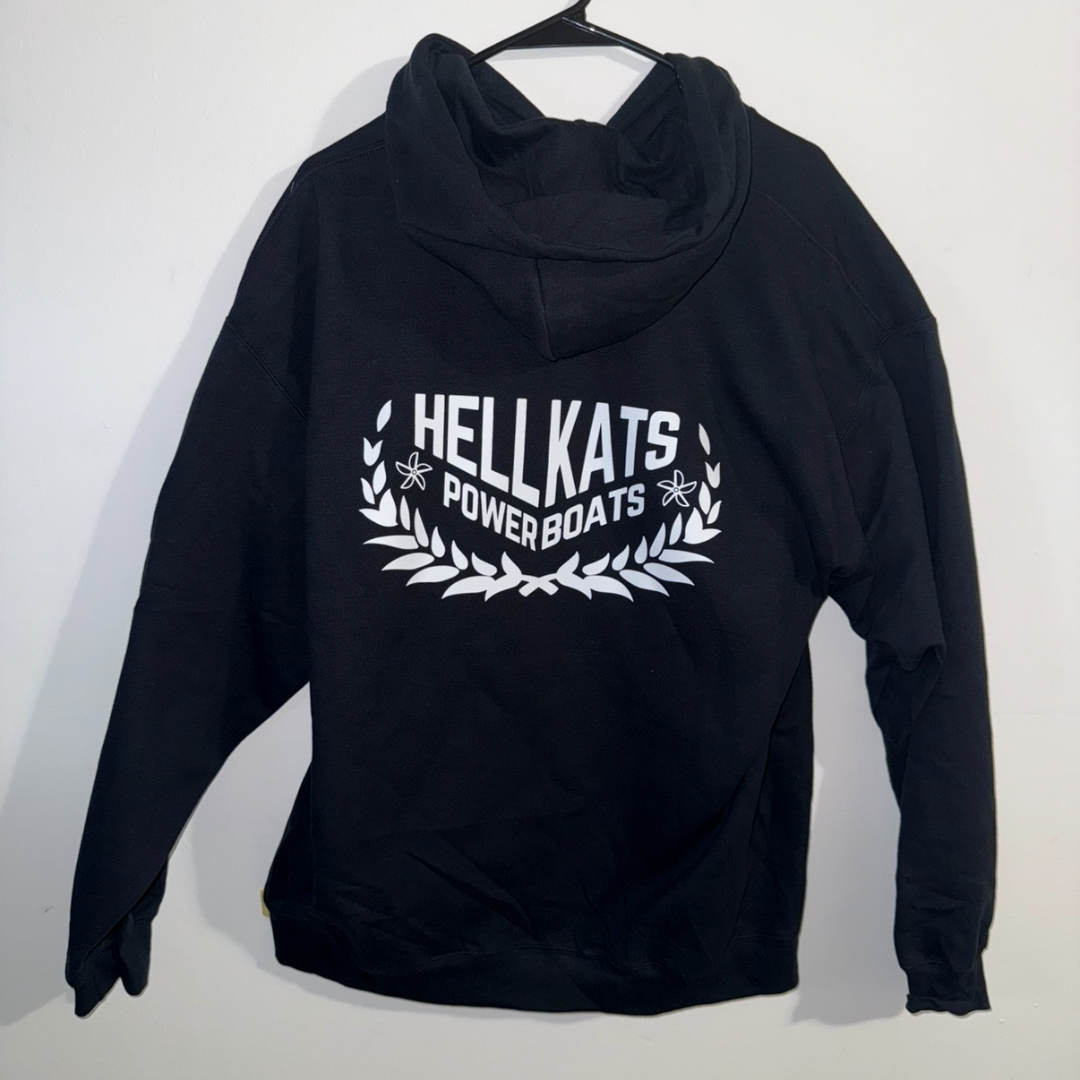 "Need Money For Hellkats" Hoodie - Black/White